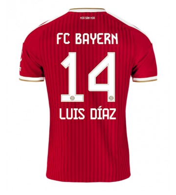 Bayern Munich Luis Diaz #14 Hjemmebanetrøje 2026-27 Kortærmet